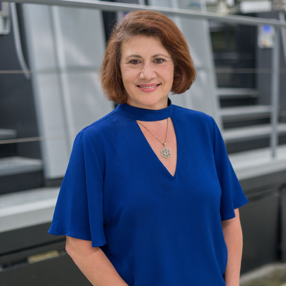 Meo Media Ansprechpartner Anna Gurenko Druckprodukte und Mailing