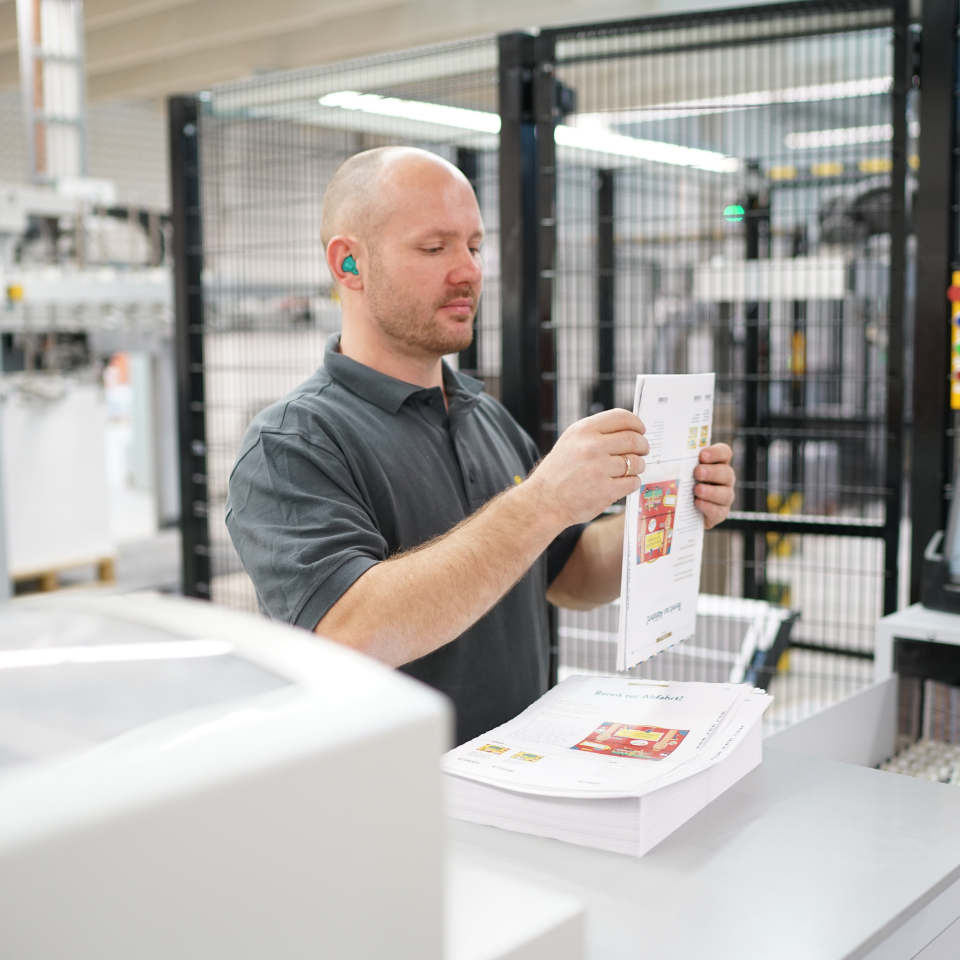 Meinders & Elstermann Automatisierung Druck Maschinen